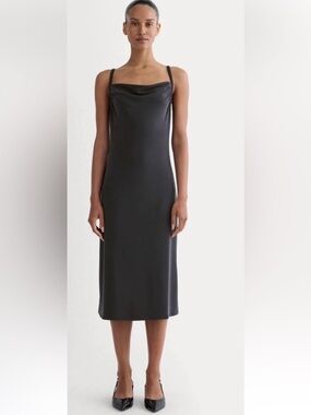 everlane cotton mockneck dress Everlane + The Cotton Mockneck Dress